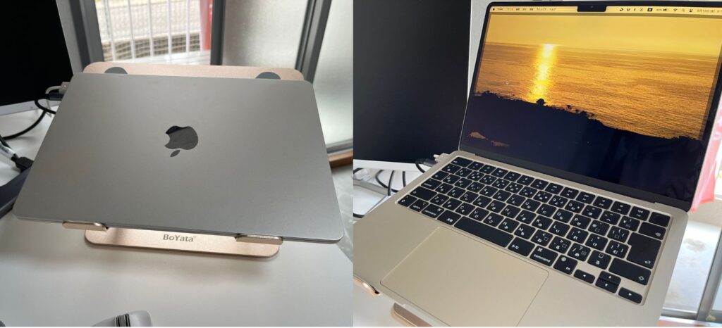 MacBook Airの説明写真