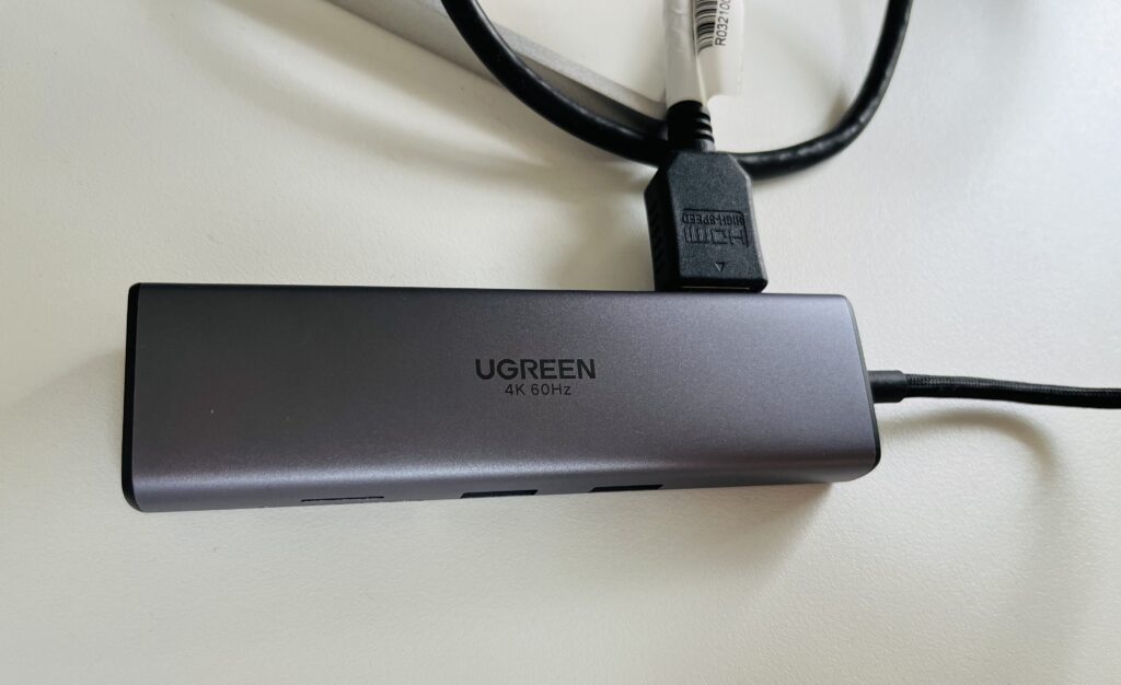 USBハブの説明写真